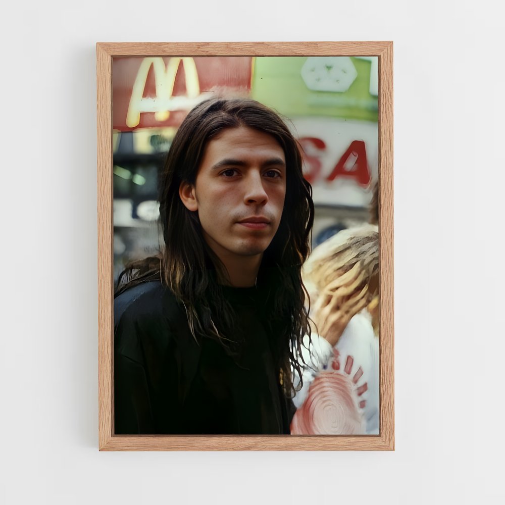 ap-dave grohl-4 cadre Bois clair