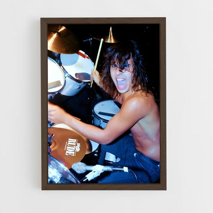 ap-dave lombardo-1 cadre Bois foncé
