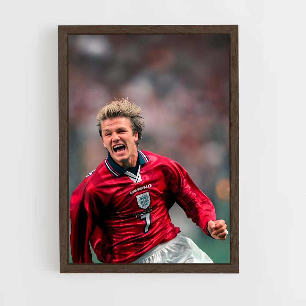 ap-david beckham-6 cadre Bois foncé