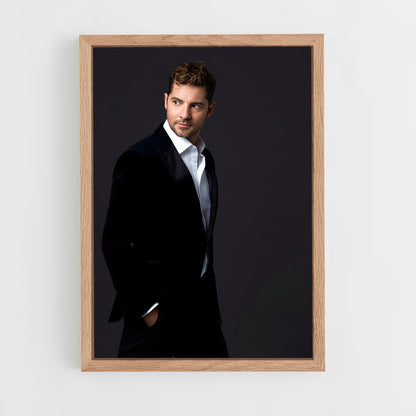 ap-david bisbal-2 cadre Bois clair