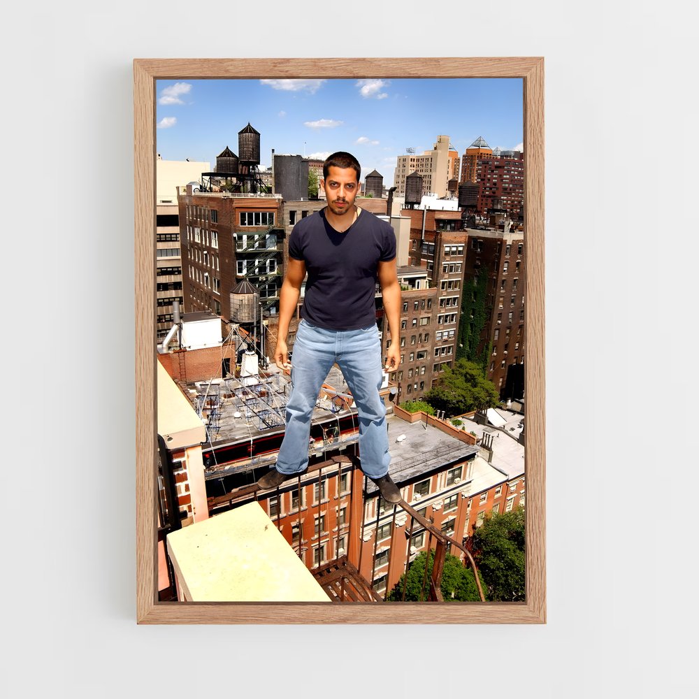 ap-david blaine-2 cadre Bois clair