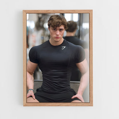 ap-david laid-8 cadre Bois clair