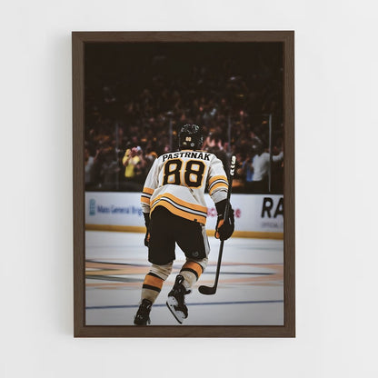 ap-david pastrnak-1 cadre Bois foncé
