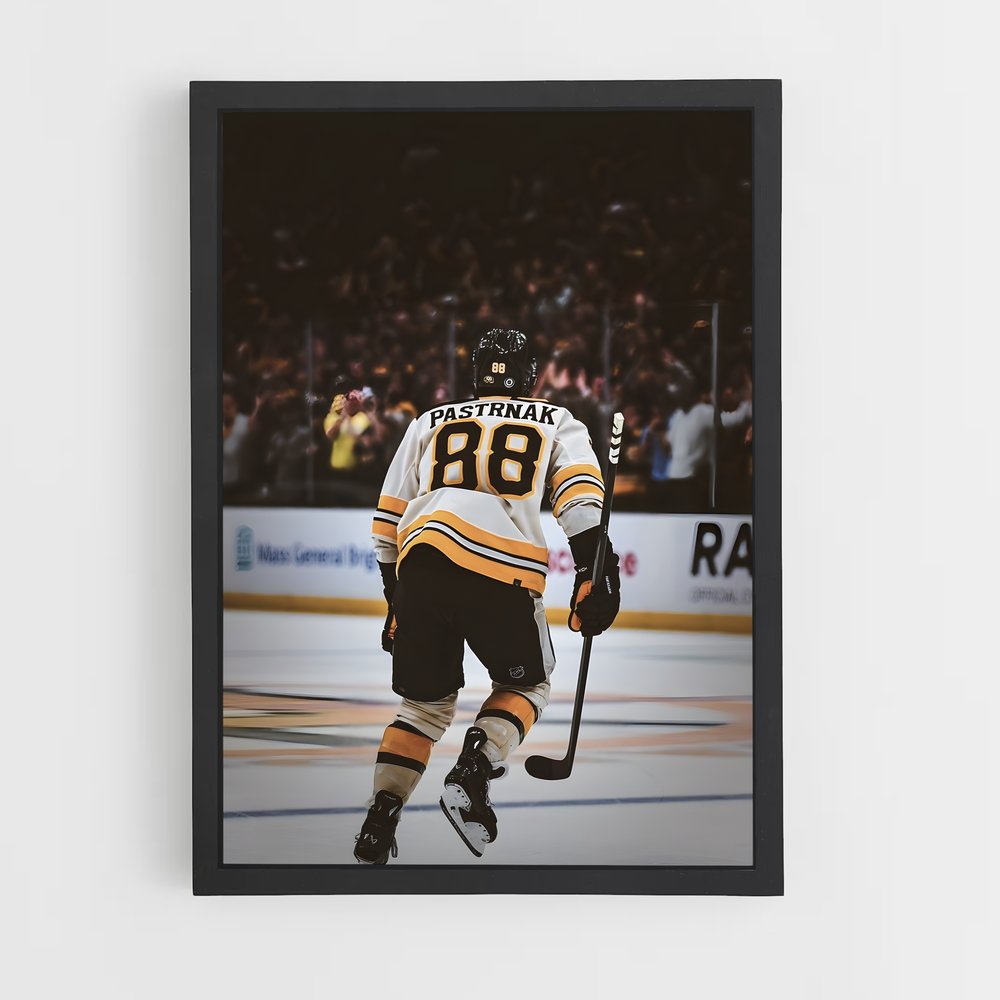ap-david pastrnak-1 cadre Noir
