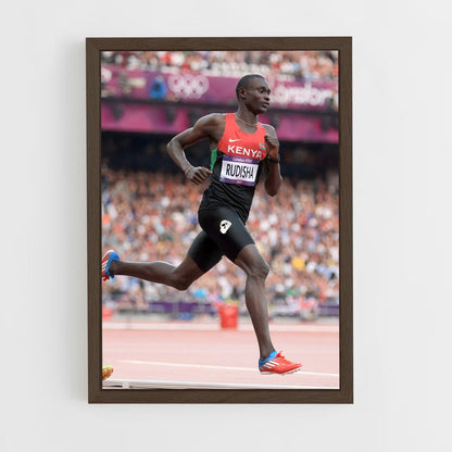 ap-david rudisha-1 cadre Bois foncé