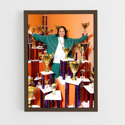 ap-dawn staley-2 cadre Bois foncé