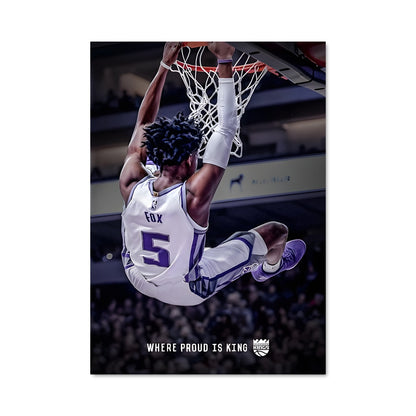 Poster Dunk de De'Aaron