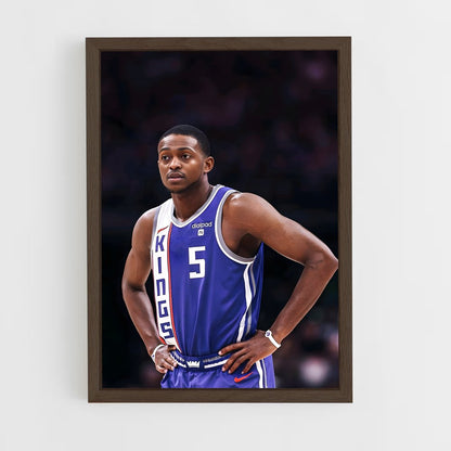 ap-de'aaron fox-6 cadre Bois foncé