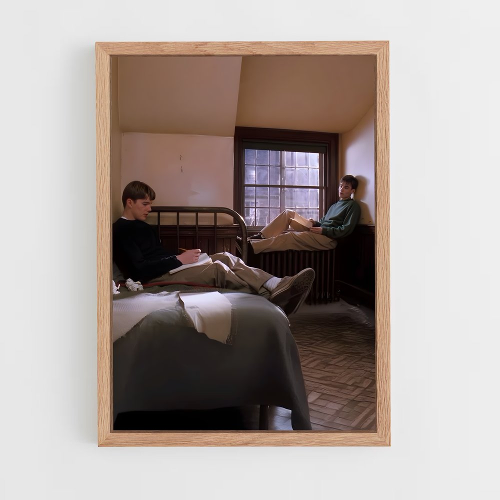 ap-dead poets society-2 cadre Bois clair