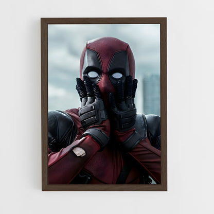 ap-deadpool-1 cadre Bois foncé