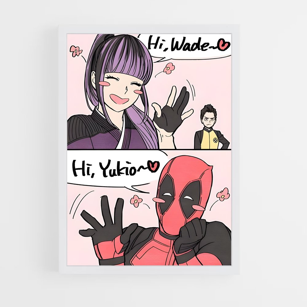 ap-deadpool-2 cadre Blanc