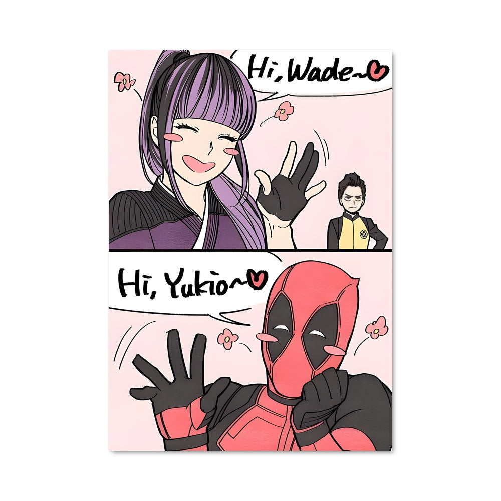 Poster Deadpool's Comic Vibe