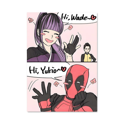 Poster Deadpool's Comic Vibe