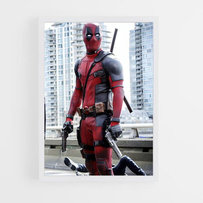 ap-deadpool-5 cadre Blanc