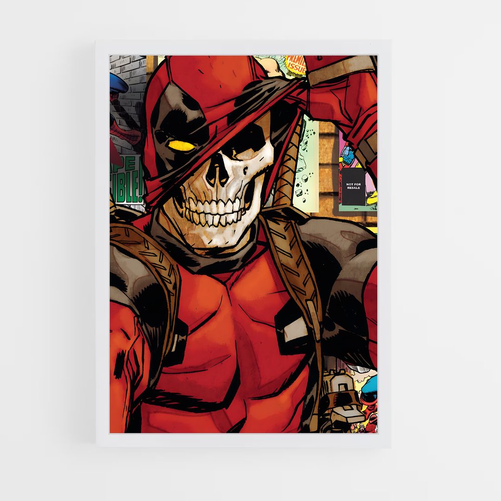 ap-deadpool-7 cadre Blanc