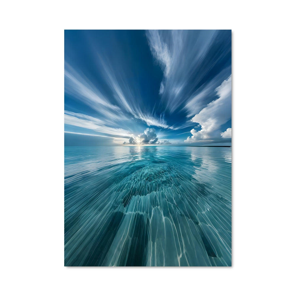 Poster Deep blue 97264