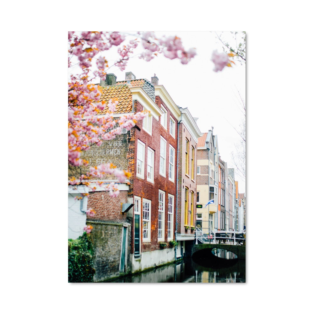 Poster Canaux de Delft