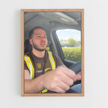 ap-delivery driver-1 cadre Bois clair