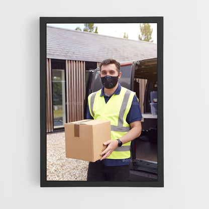 ap-delivery driver-4 cadre Noir
