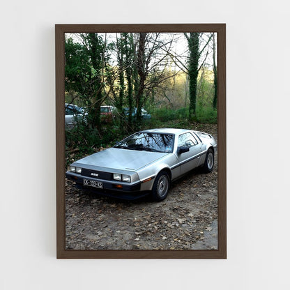 ap-delorean-1 cadre Bois foncé