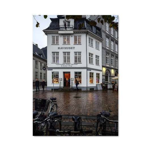 Poster Danemark à Vélo