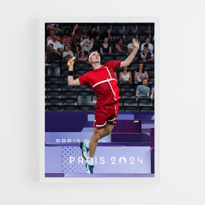 ap-denmark national badminton team-1 cadre Blanc