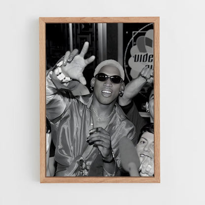 ap-dennis rodman-8 cadre Bois clair
