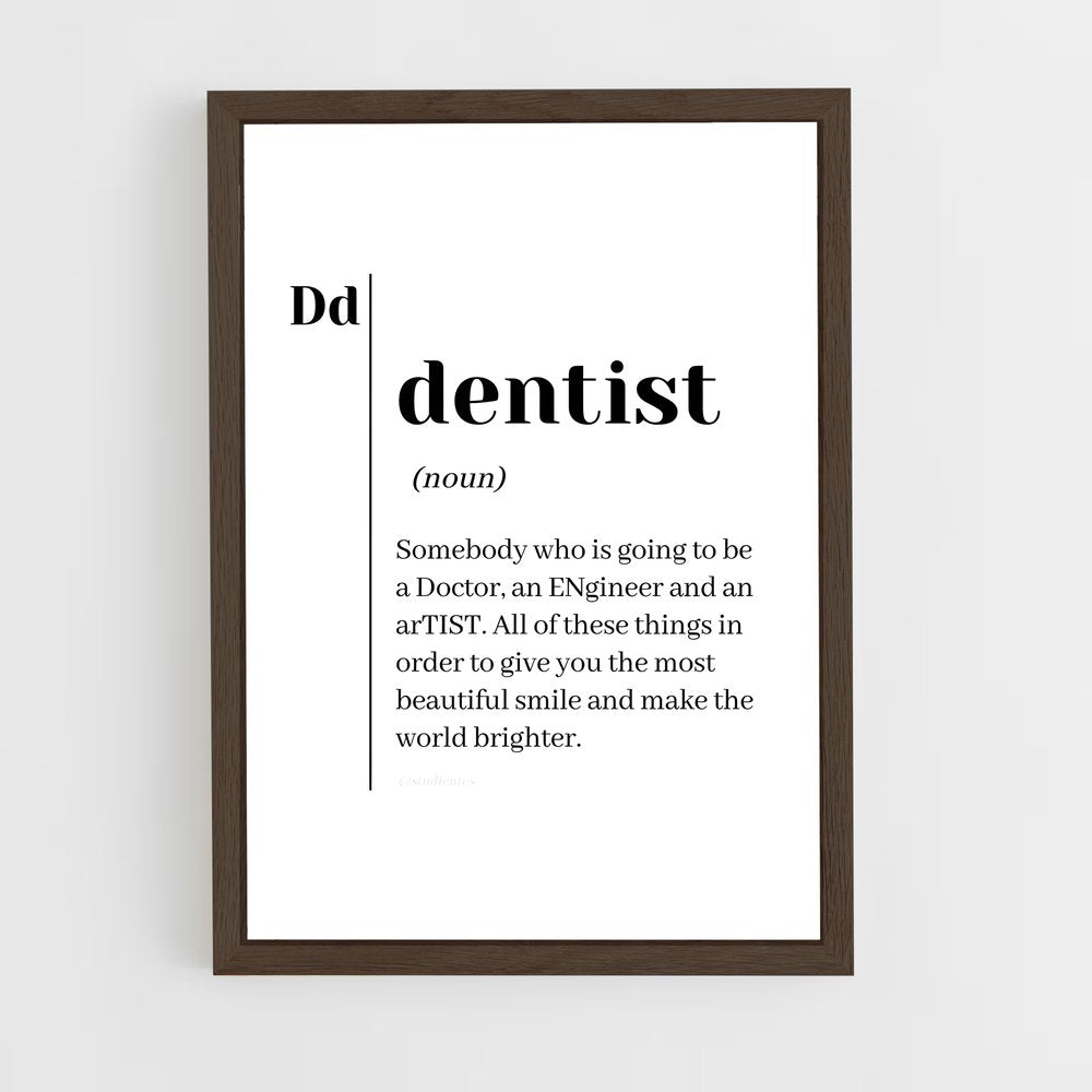 ap-dentist-9 cadre Bois foncé