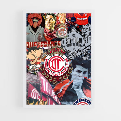 ap-deportivo toluca fc-14 cadre Blanc