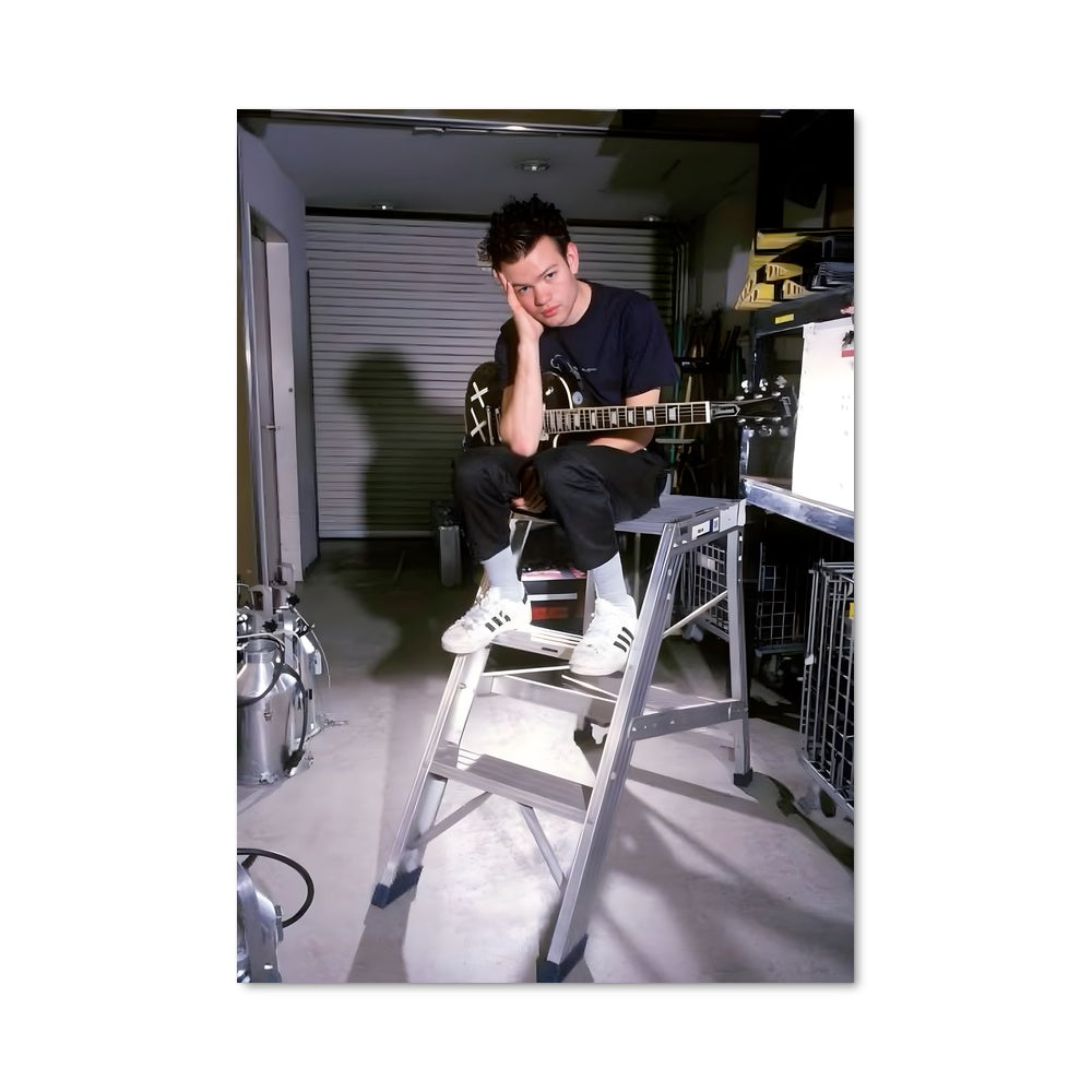 Poster Guitariste en Solo