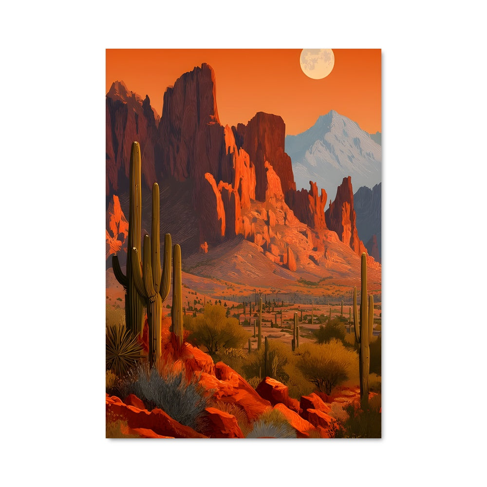 Poster Desert 94765