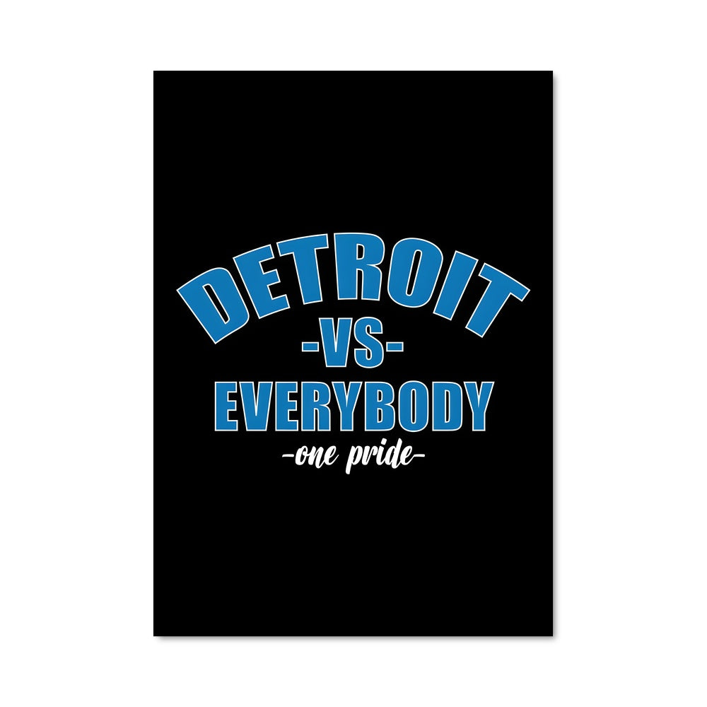 Poster Detroit is Everybody