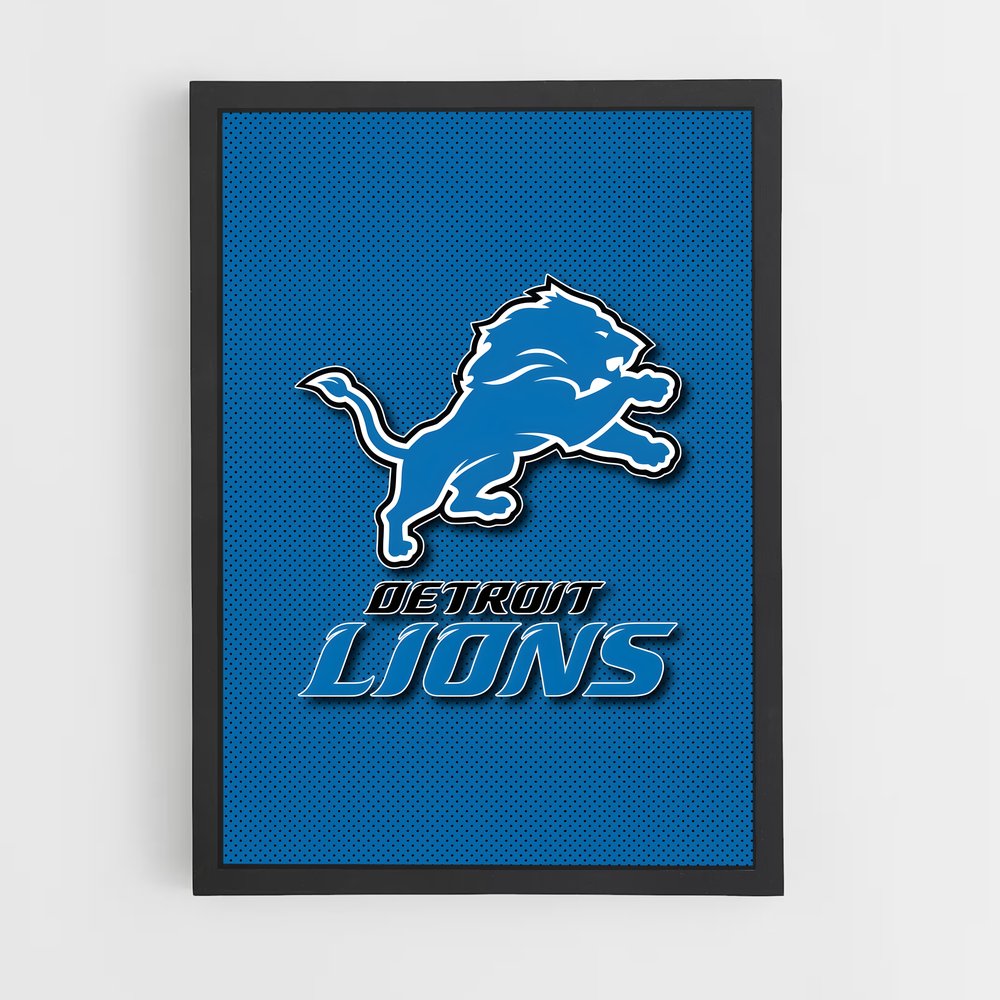 ap-detroit lions-8 cadre Noir