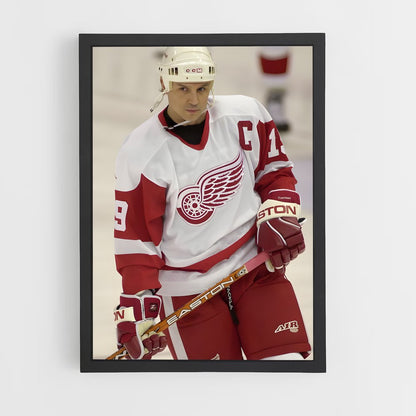 ap-detroit red wings-6 cadre Noir