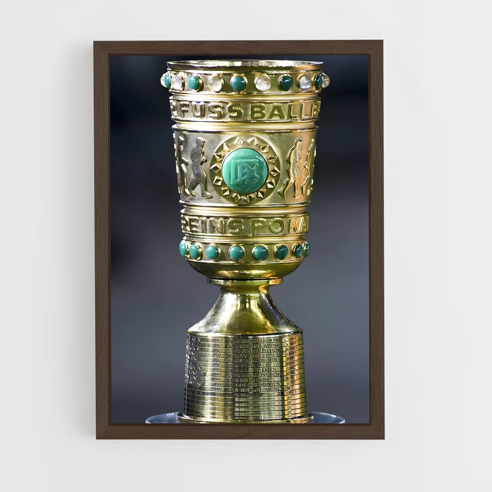 ap-dfb pokal-5 cadre Bois foncé