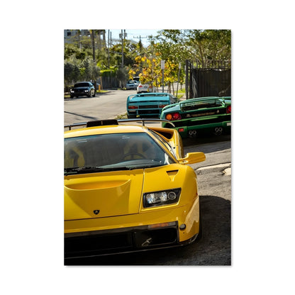 Poster Diablo sur la Route Jaune