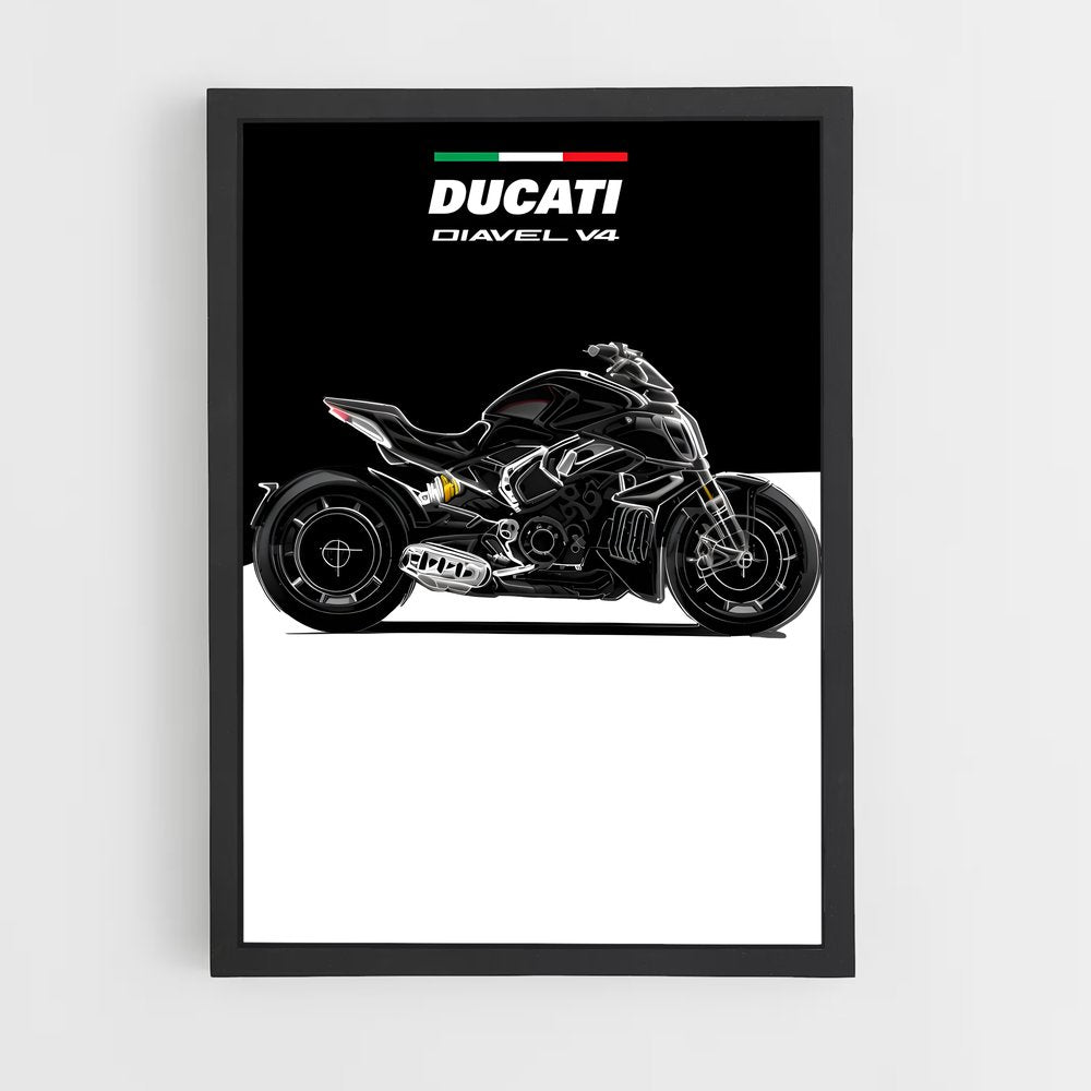 ap-diavel v4-2 cadre Noir