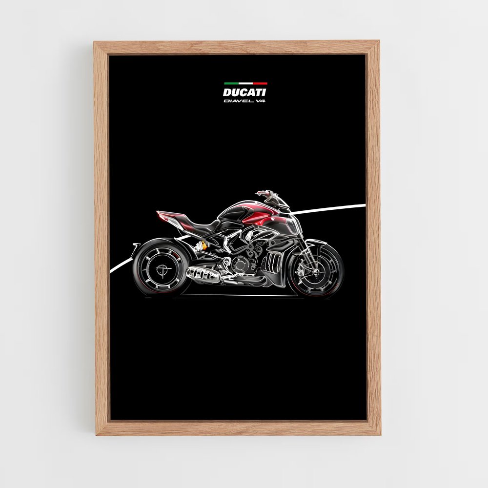 ap-diavel v4-5 cadre Bois clair