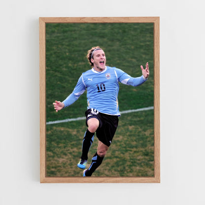 ap-diego forlan-10 cadre Bois clair