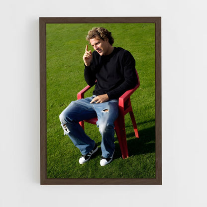 ap-diego forlan-11 cadre Bois foncé
