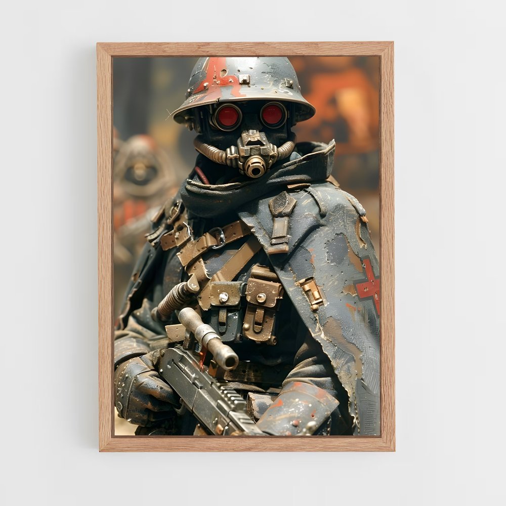 ap-dieselpunk-4 cadre Bois clair