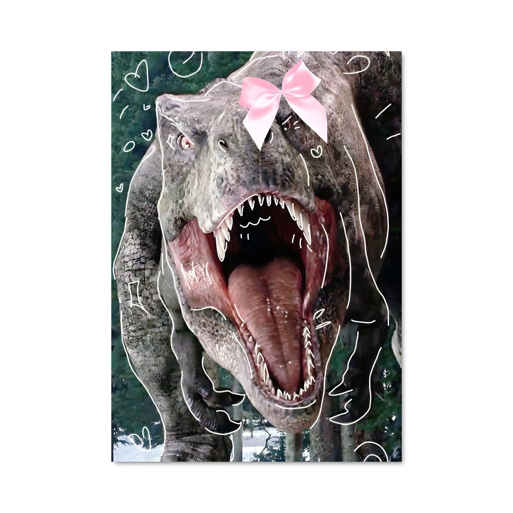 Poster Dino Glam