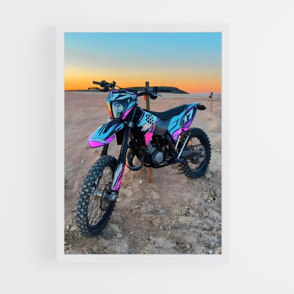 ap-dirt bikes-1 cadre Blanc