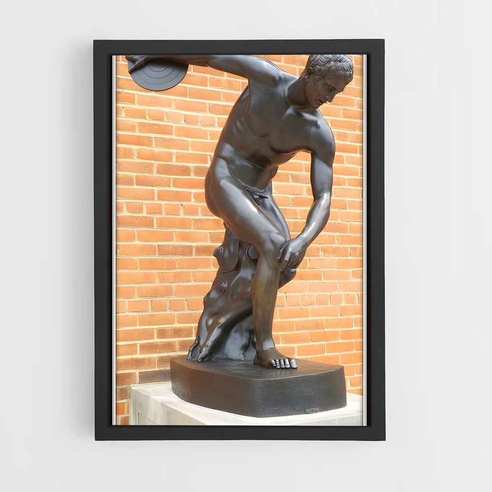 ap-discus thrower-3 cadre Noir