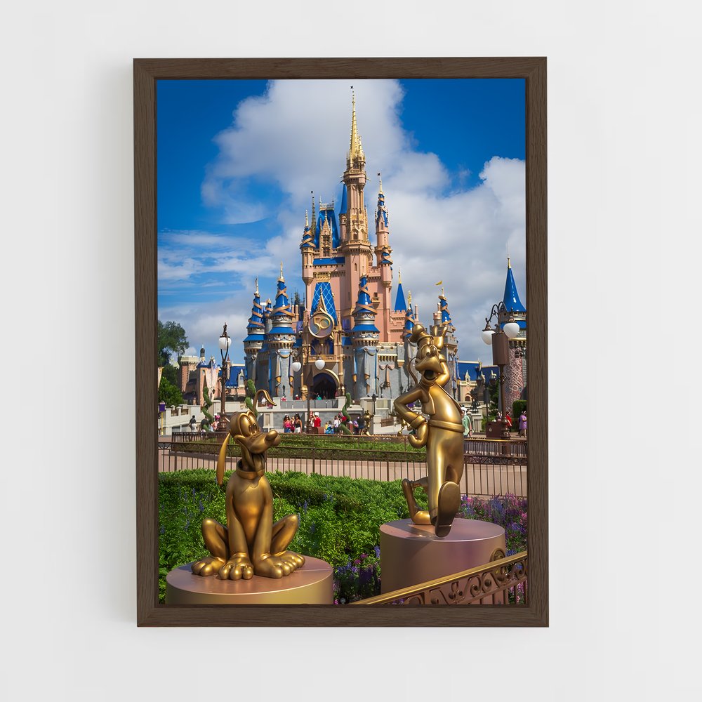 ap-disney-2 cadre Bois foncé