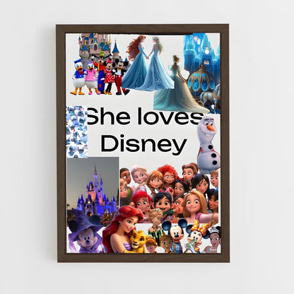 ap-disney+-11 cadre Bois foncé