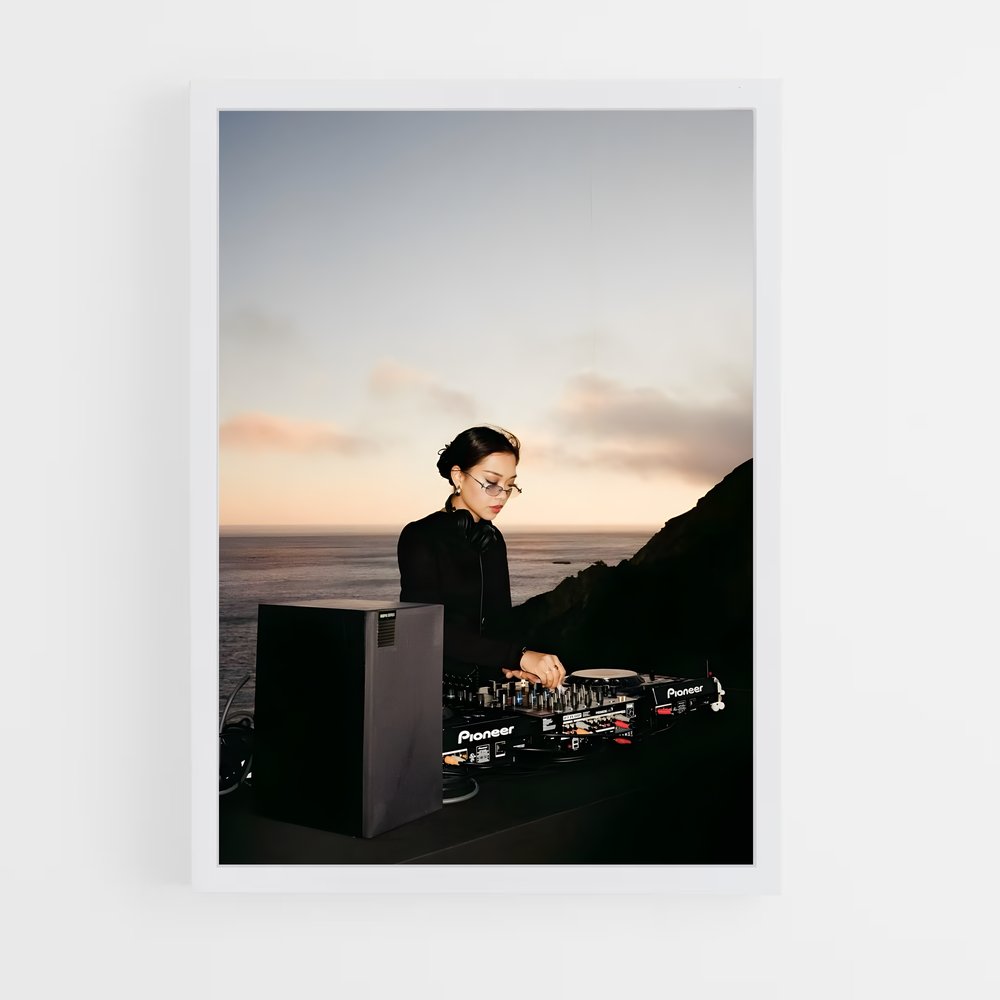 ap-dj-8 cadre Blanc