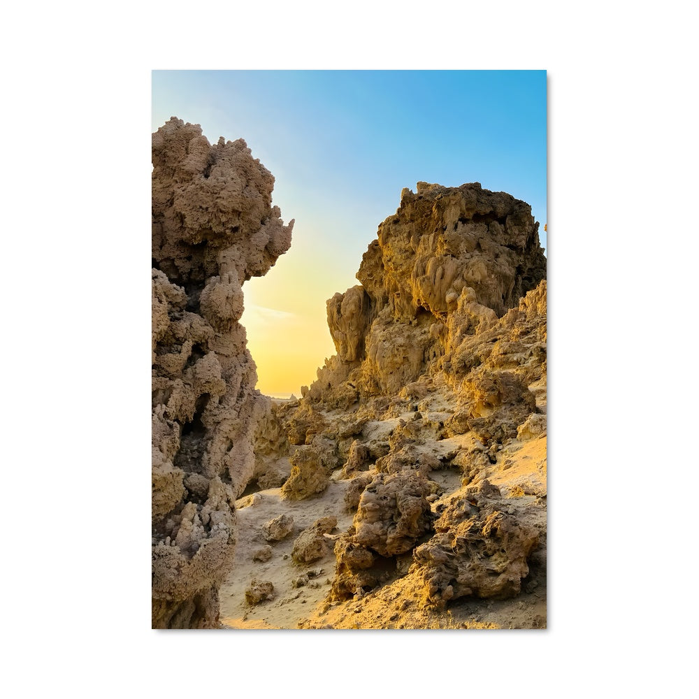 Poster Crépuscule sur la Côte