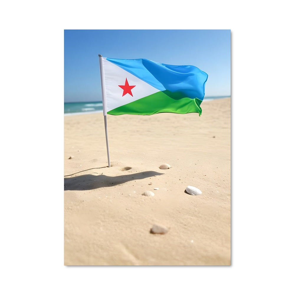Poster Plage de Djibouti