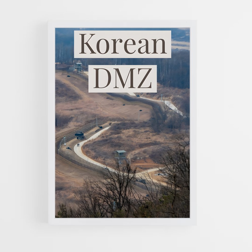ap-dmz joint security area-1 cadre Blanc